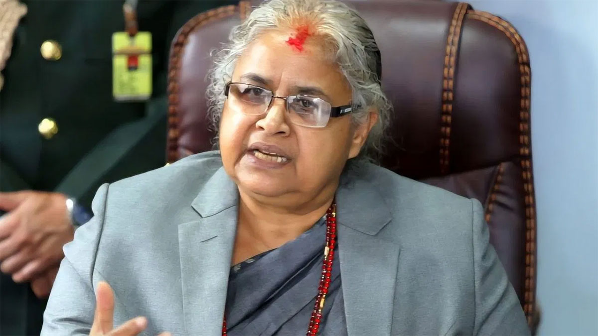 আজই শপথ নেবেন সুশীলা কারকি