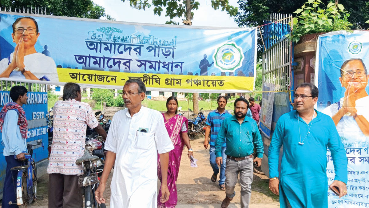 পুজোর পর ‘পাড়ার সমাধান’ শিবির শুরু বর্ধমানে