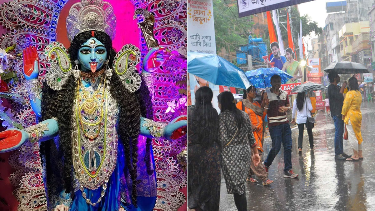 কালীপুজোতে ফের বৃষ্টি, দক্ষিণবঙ্গে সতর্কতা জারি