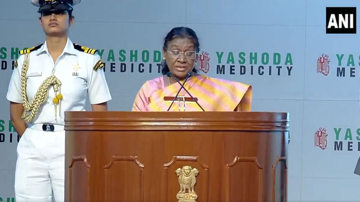 যশোদা মেডিসিটি হাসপাতালের উদ্বোধন করলেন রাষ্ট্রপতি দ্রৌপদী মুর্মু