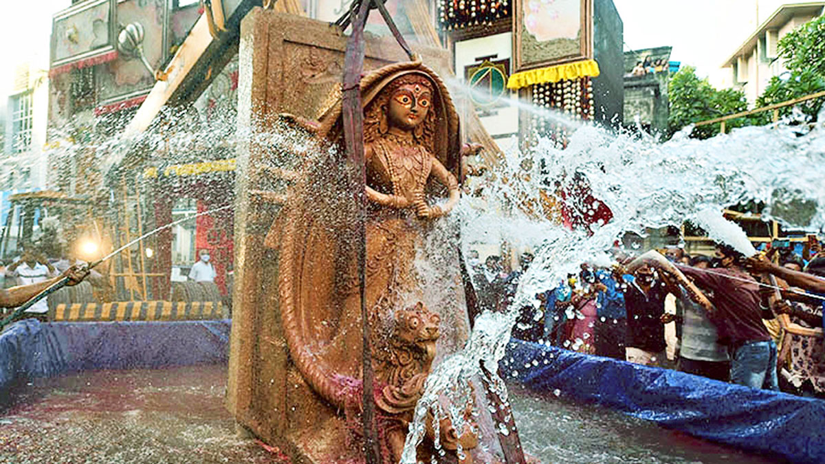 পরিবেশবান্ধব বিসর্জনের ব্যবস্থা দিল্লিতে