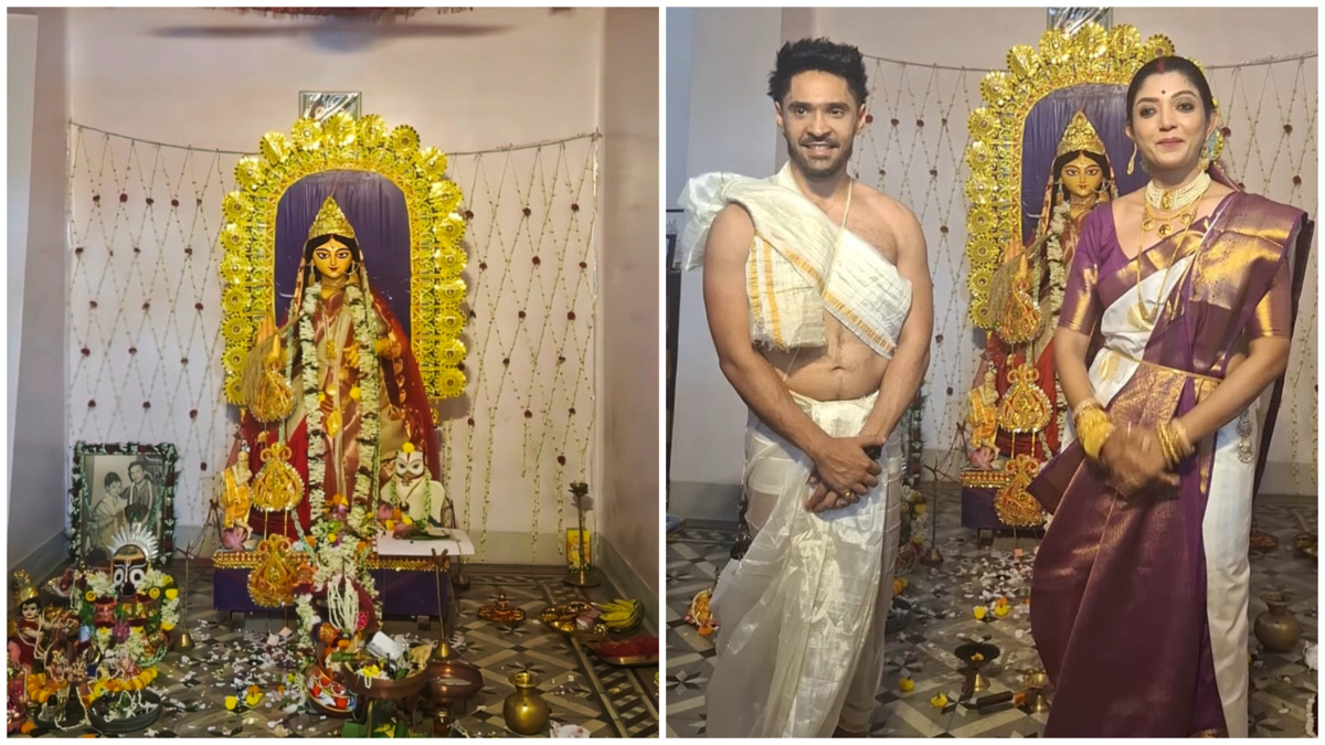 উত্তম কুমার-এর জন্মশতবর্ষে বাড়ির লক্ষ্মী পুজো ৭৫