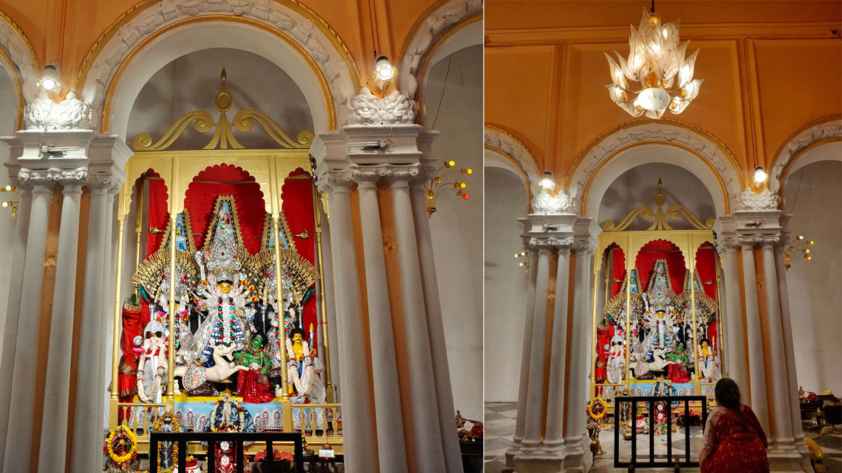 কলকাতার ঐতিহ্যে উজ্জ্বল দর্জিপাড়ার মিত্র বাড়ির দুর্গোৎসব