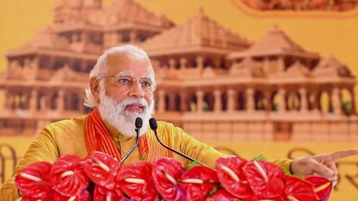 বিধানসভা ভোটের মুখে ‘রাম কার্ড’এর মোড়কে মোদীর শুভেচ্ছাবার্তা দেশবাসীকে