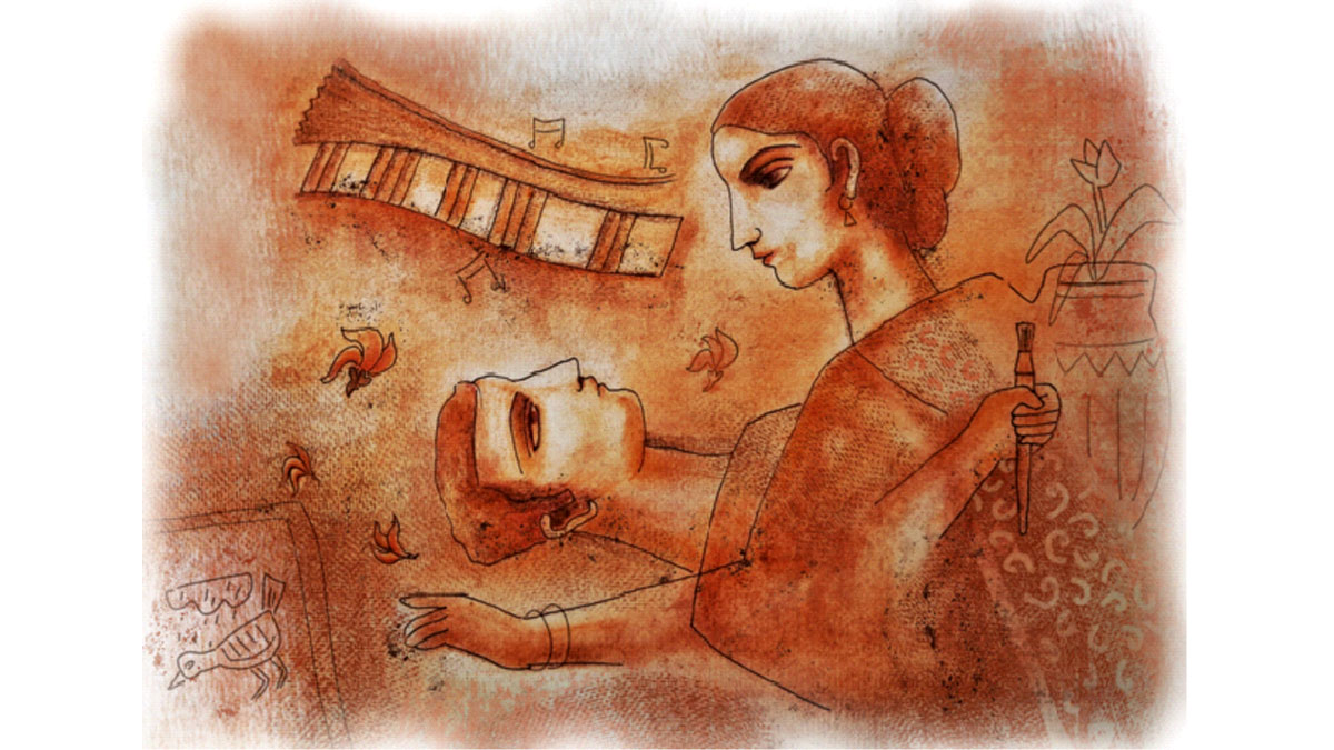 প্রহরশেষের রাঙা আলোয়