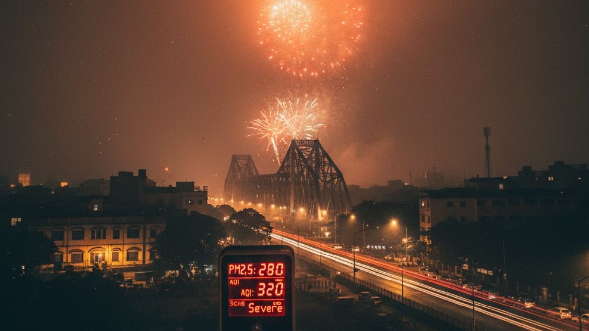 বাজির ‘উল্লাসে’ ত্রস্ত পথকুকুররা, বায়ু-শব্দ দূষণে এগিয়ে কলকাতাও