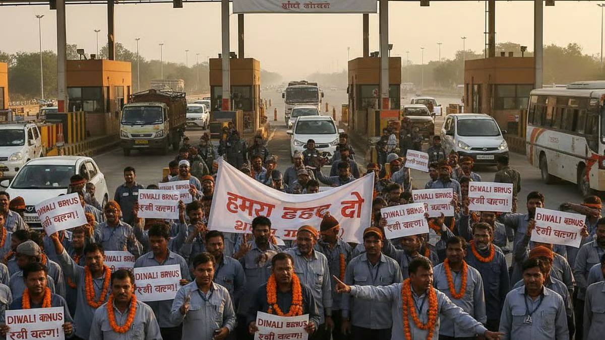 বোনাস না পাওয়ায় টোল প্লাজার গেট খুলে দিলেন কর্মীরা, কেন্দ্রের ক্ষতি কয়েক লক্ষ