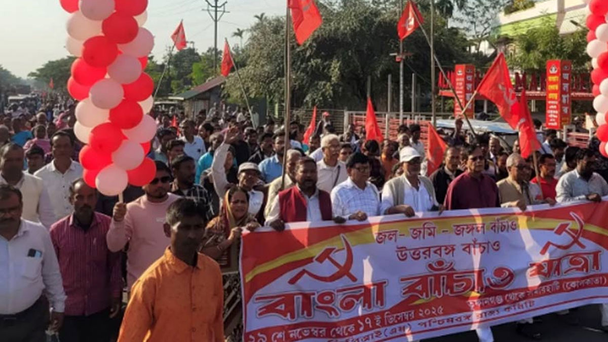শক্তিবৃদ্ধিতে গণজাগরণের ধুয়ো, শুরু হল সিপিএমের ‘বাংলা বাঁচাও যাত্রা’