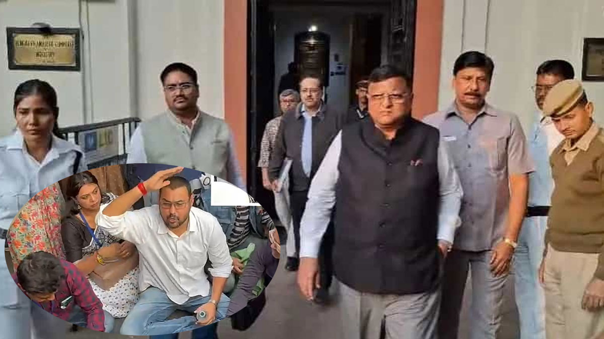 মৃত বিএলও-দের পরিবারের ক্ষতিপূরণের দাবিতে বিক্ষোভ ও ধস্তাধস্তি