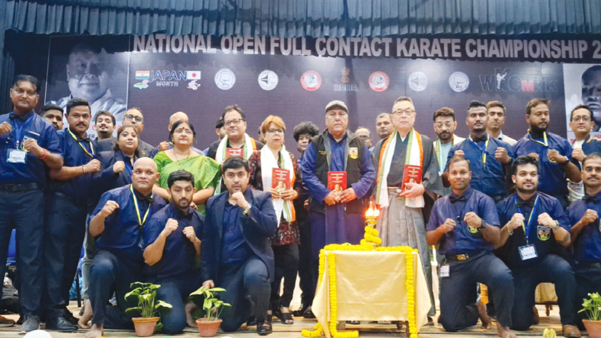 ওপেন ফুল কন্টাক্ট ক্যারাটে প্রতিযোগিতা