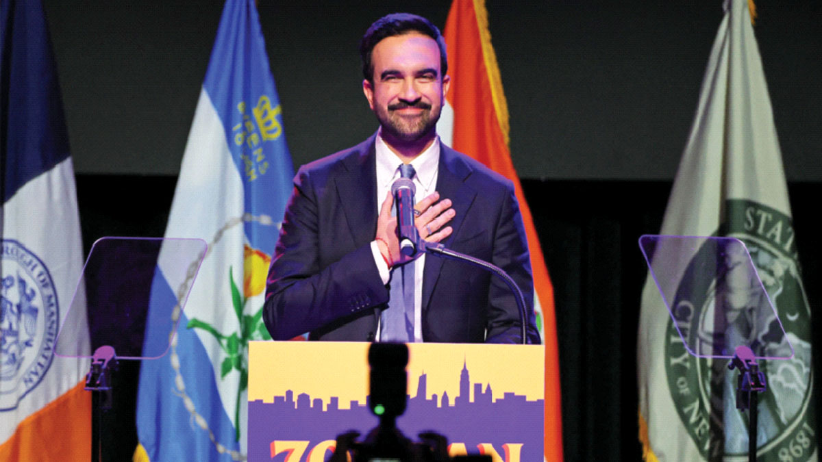 নিউ ইয়র্কে মামদানি