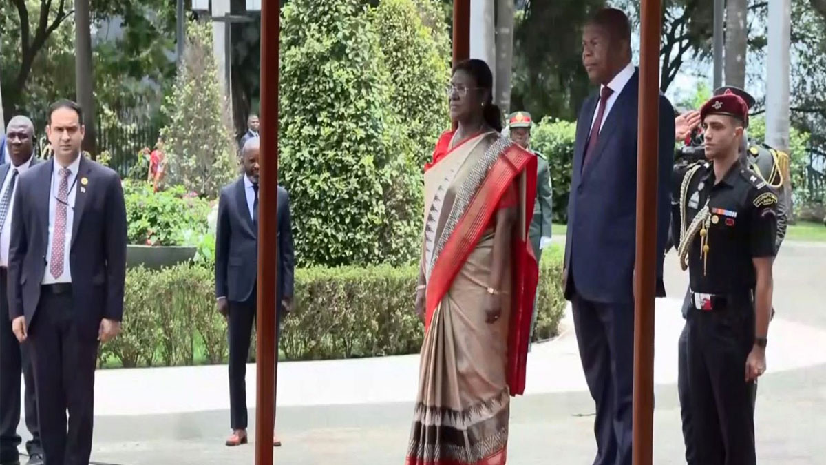 অ্যাঙ্গোলায় রাষ্ট্রপতি দ্রৌপদী মূর্মুর ঐতিহাসিক সফর