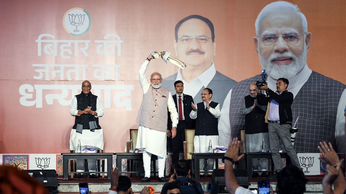 সুশাসন ও উন্নয়নের জয় হয়েছে বিহারে: মোদী