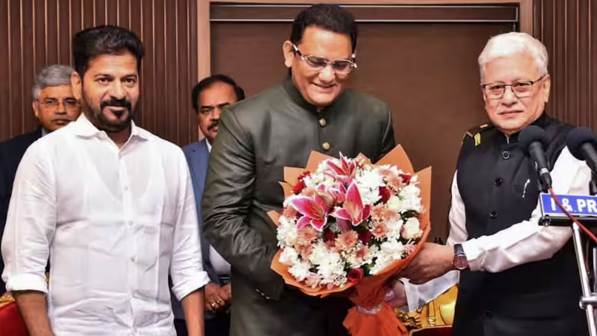 তেলেঙ্গানা মন্ত্রিসভায় দু’টি গুরুত্বপূর্ণ দপ্তরের দায়িত্বে আজহারুদ্দিন