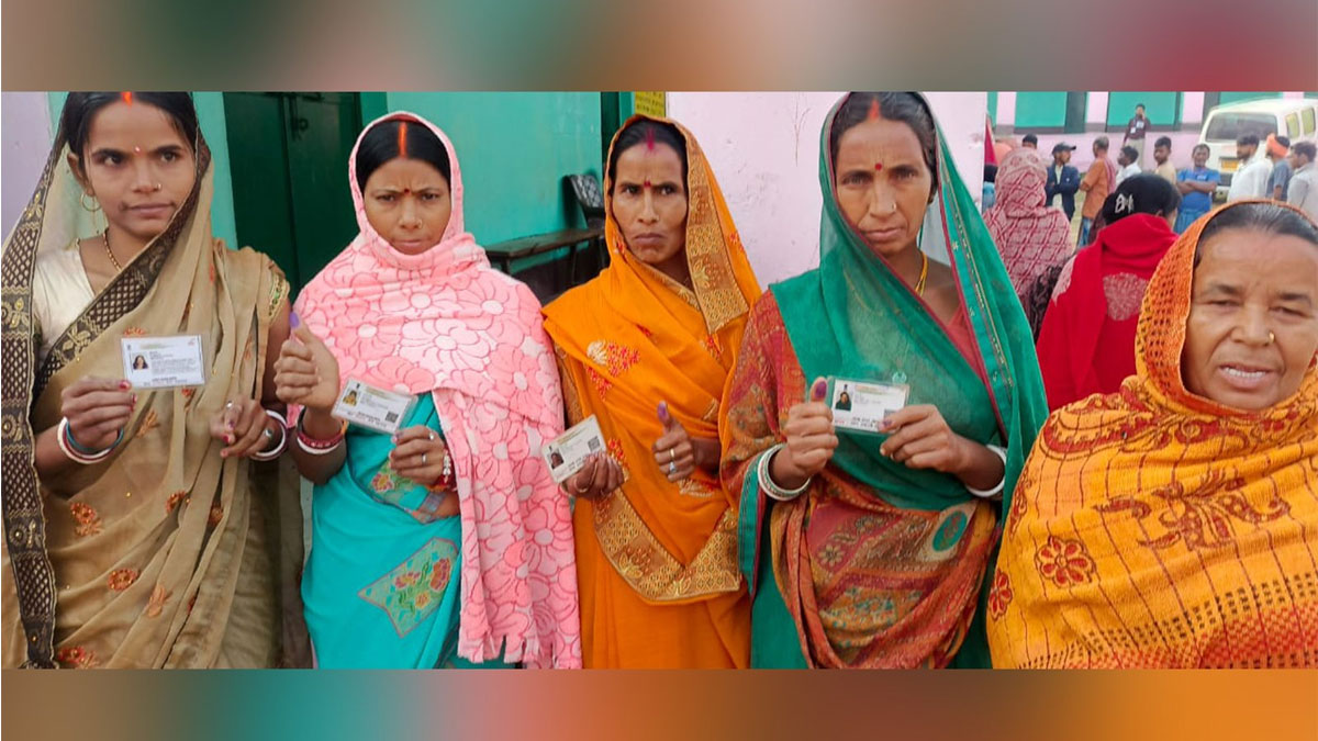 বিহারে দ্বিতীয় দফায় ঐতিহাসিক ভোটদান, ৬৮.৫২ শতাংশের নতুন রেকর্ড