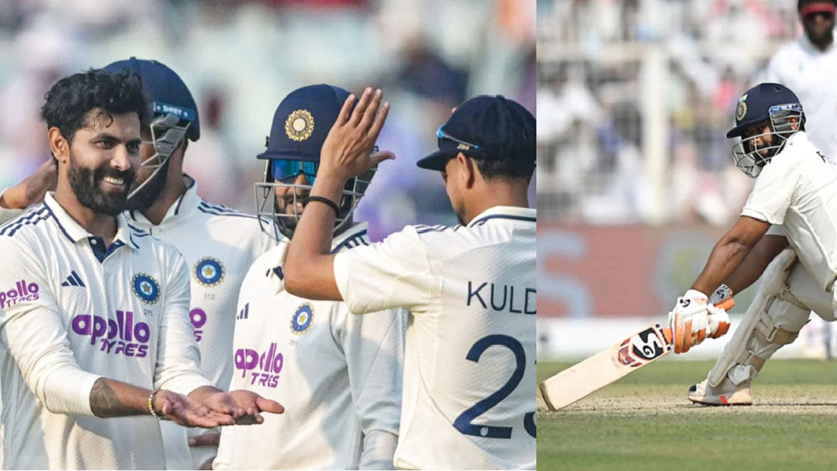 রবিবার ছুটির দিনে ভারতের জয় দেখার অপেক্ষায় ইডেন