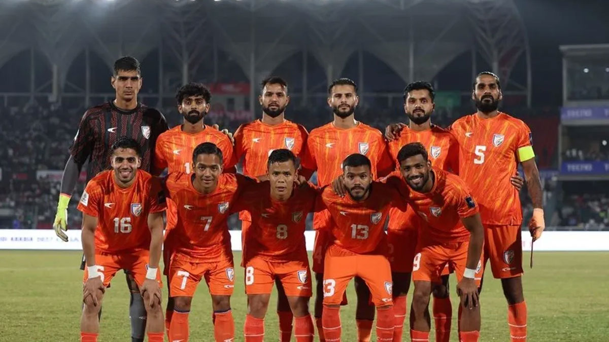 ফিফা র‍্যাঙ্কিংয়ে আরও নামলো ভারত