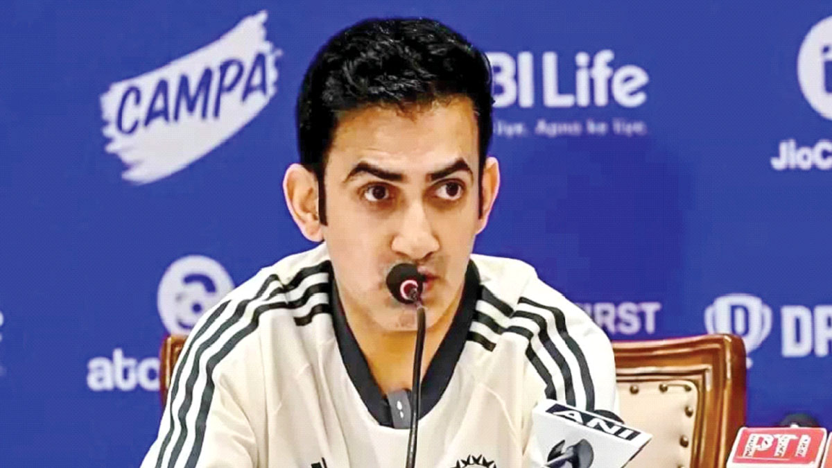 গৌতম গম্ভীরকে ‘হায় হায়’ ধ্বনি