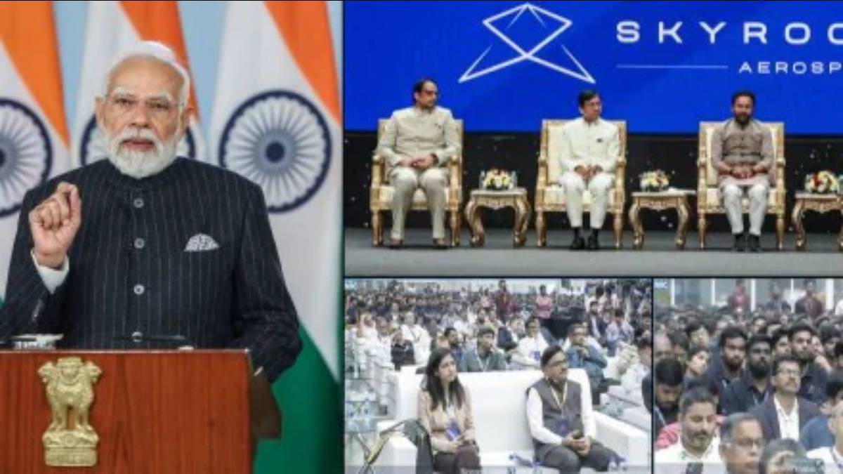 দেশের প্রথম বেসরকারি রকেট বিক্রম-১ প্রকাশ করলেন প্রধানমন্ত্রী মোদী