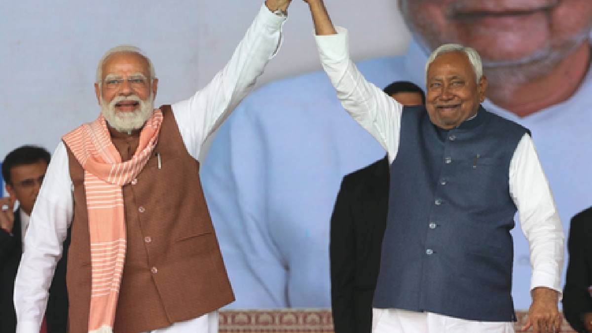 দশমবারের জন্য বিহারের মুখ্যমন্ত্রী পদে শপথ নীতীশ