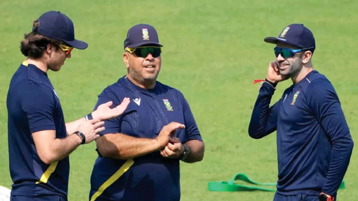 প্রথম টেস্টে অদম্য লড়াইয়ে দক্ষিণ আফ্রিকা উজ্জীবিত