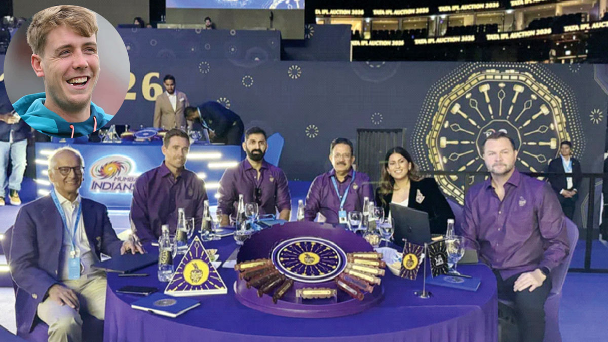 আইপিএল ক্রিকেটে মিনি নিলামে সবচেয়ে দামি ক্রিকেটার অস্ট্রেলিয়ার ক্যামেরন গ্রিন