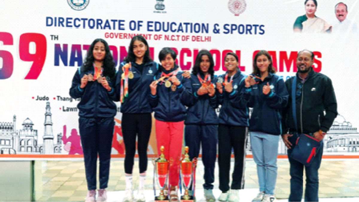 জাতীয় স্কুল সাঁতারে বাংলার সানিথীর তিনটি সোনা