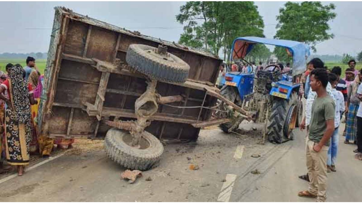 কন্টেনারের ধাক্কায় মৃত্যু