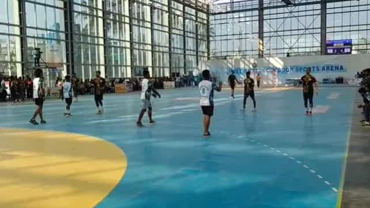 জাতীয় হ্যান্ডবলে চ্যাম্পিয়ন বাংলা