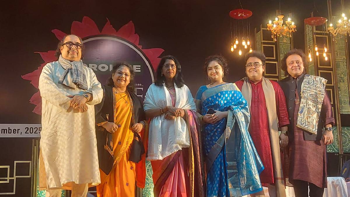 ‘কলকাতা আমার কাছে পুণ্যভূমি’–স্বর সম্রাট ফেস্টিভালে যোগ দিতে এসে বললেন কবিতা কৃষ্ণমূর্তি