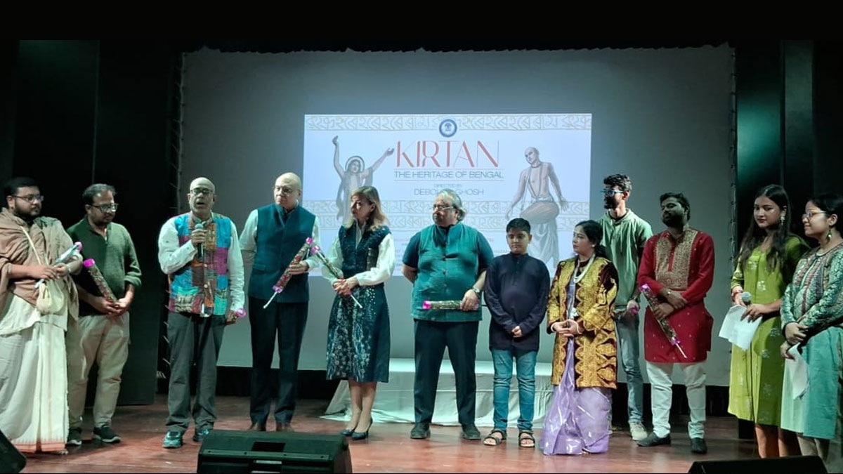 ‘কীর্তন: দ্য হেরিটেজ অব বেঙ্গল’-এর বিশেষ প্রদর্শনী ও লাইভ কনসার্ট কলকাতায়