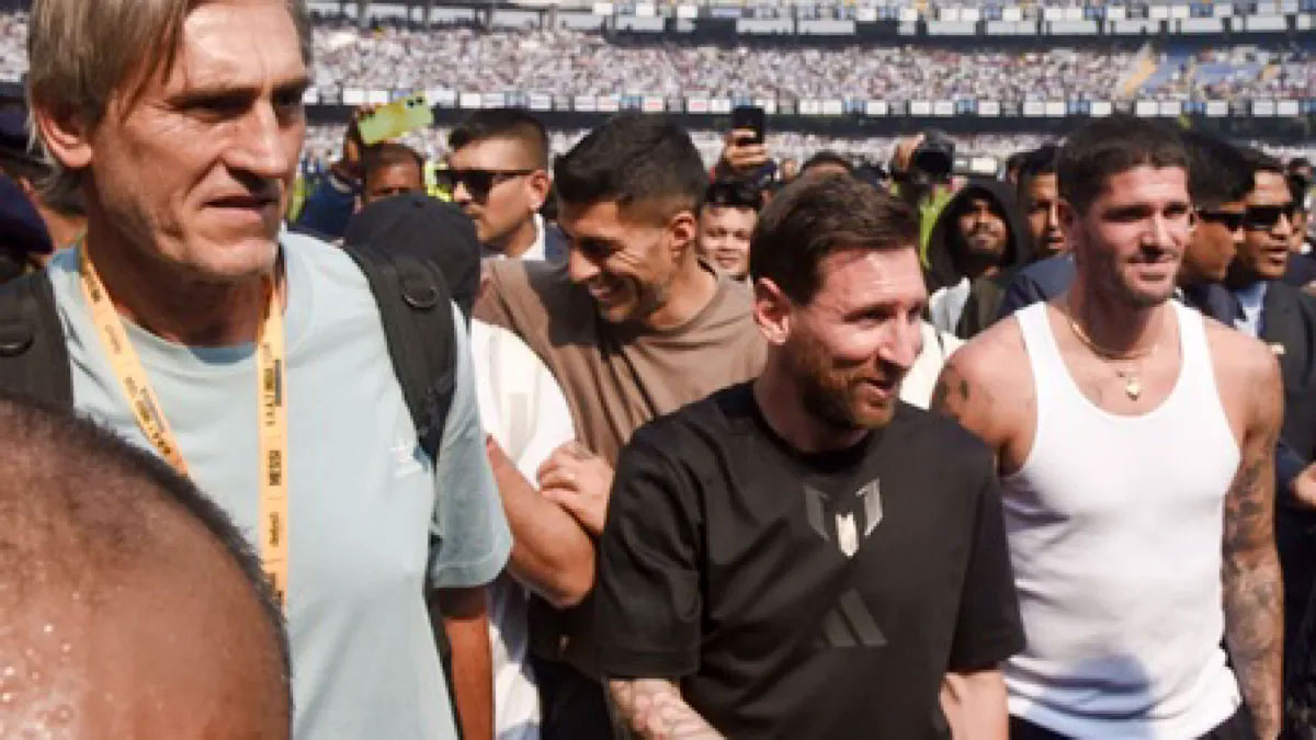 কলকাতার অশান্তির পর হায়দরাবাদে কড়া নিরাপত্তায় মেসি