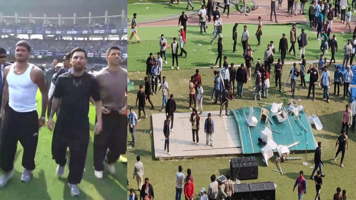 মেসির অনুষ্ঠানে অশান্তি ঘিরে কড়া অবস্থান পুলিশের