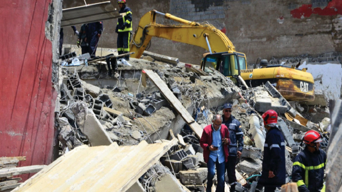 মরক্কোয় বহুতল ভেঙে মৃত ১৯, গুরুতর জখম ১৬