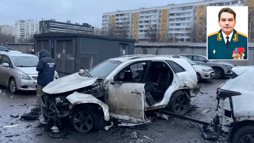 গাড়িতে বোমা বিস্ফোরণ ঘটিয়ে পুতিন-সেনার জেনারেলকে খুন