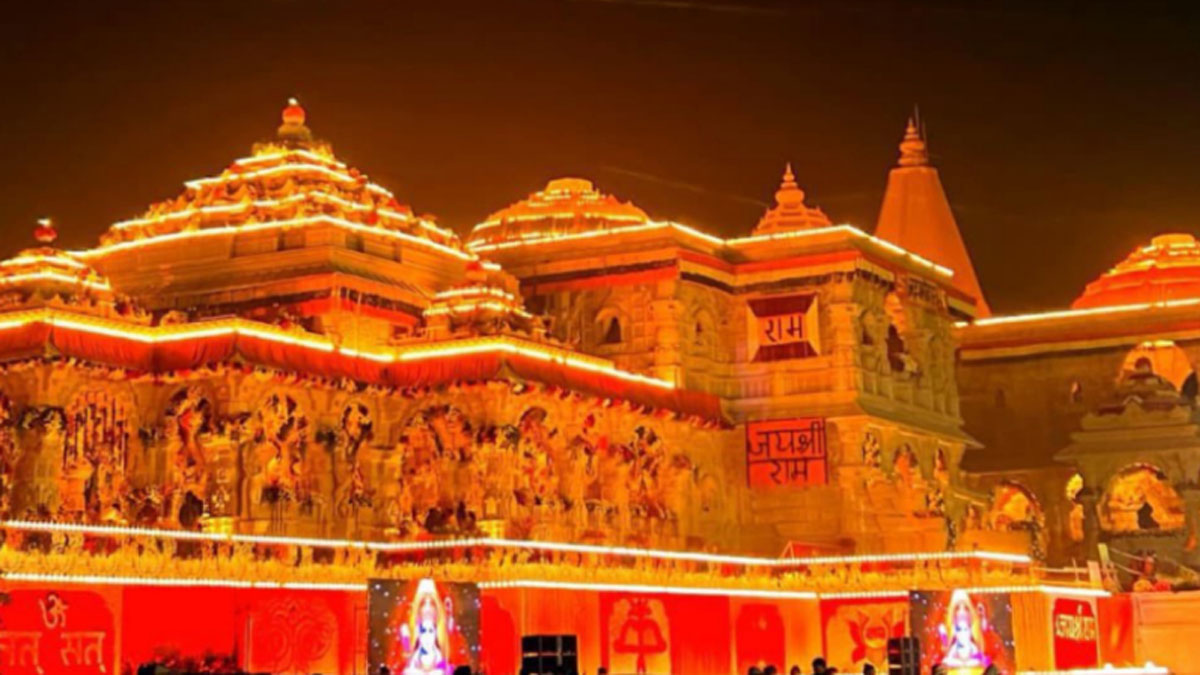 মন্দিরের পর এবার ধর্মধ্বজা