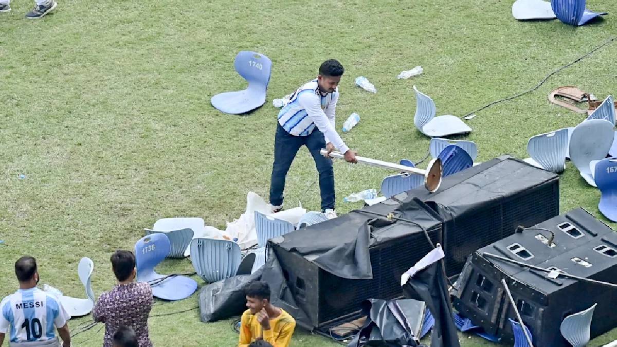 যুবভারতীতে তাণ্ডবের ঘটনায় গ্রেপ্তার দুই