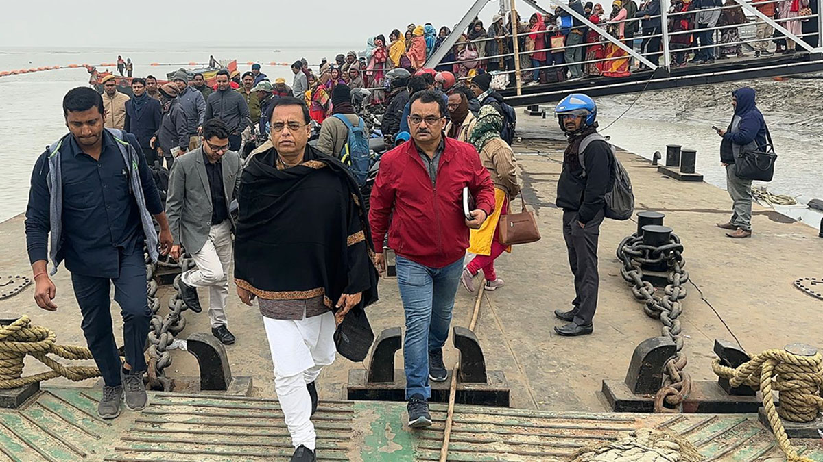 গঙ্গাসাগর মেলার পরিবহণ প্রস্তুতি খতিয়ে দেখলেন পরিবহণমন্ত্রী স্নেহাশিস চক্রবর্তী