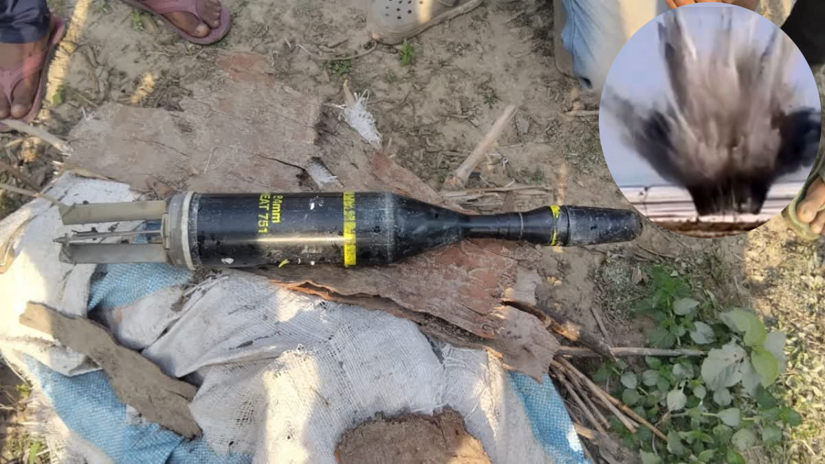 তিস্তাপাড়ে উদ্ধার হওয়া মর্টার সেল নিষ্ক্রিয় করল সেনা