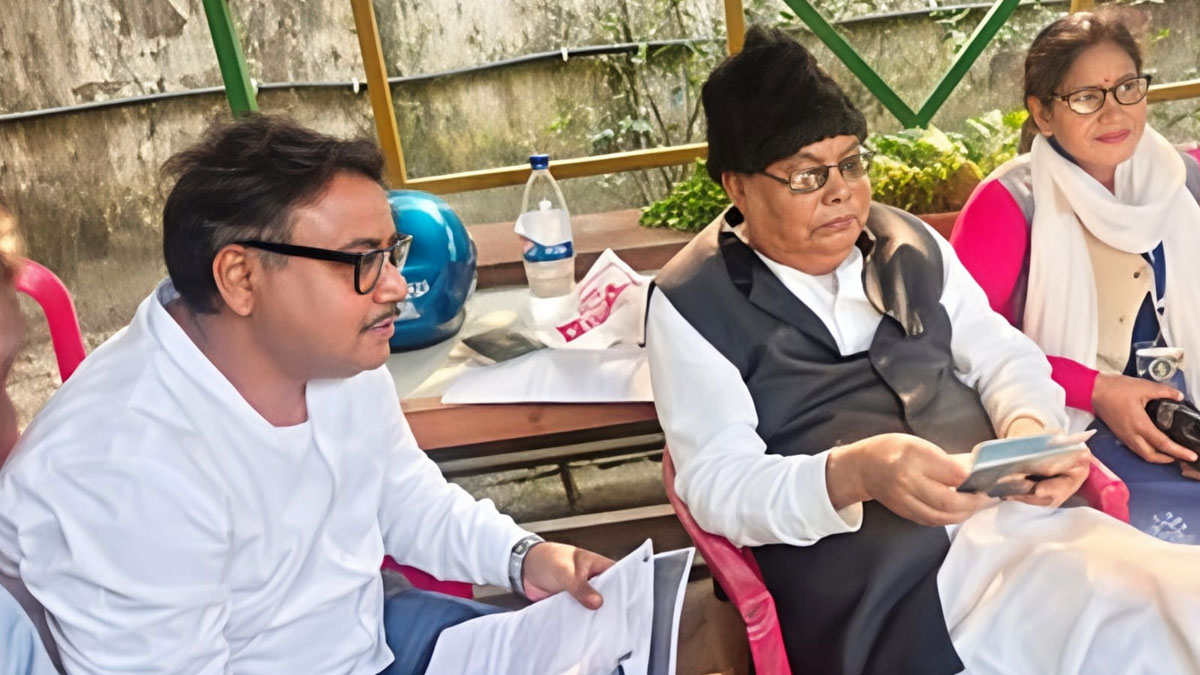 এসআইআর শুনানিতে হাজির প্রাক্তন মন্ত্রী কান্তি গঙ্গোপাধ্যায়