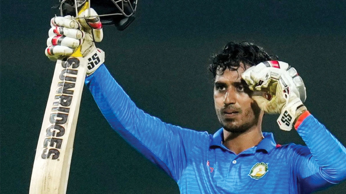 রঞ্জি থেকে বিজয় হাজারে, শতরানের ফুলঝুরি আমনের ব্যাটে