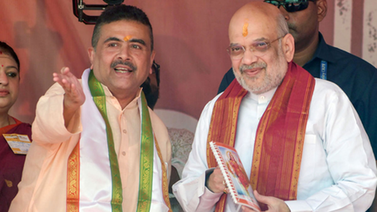 অমিত শাহের দুইদিনের পশ্চিমবঙ্গ সফরে জনসাধারণের সঙ্গে সংযুক্তি, দলীয় পর্যালোচনা সভা