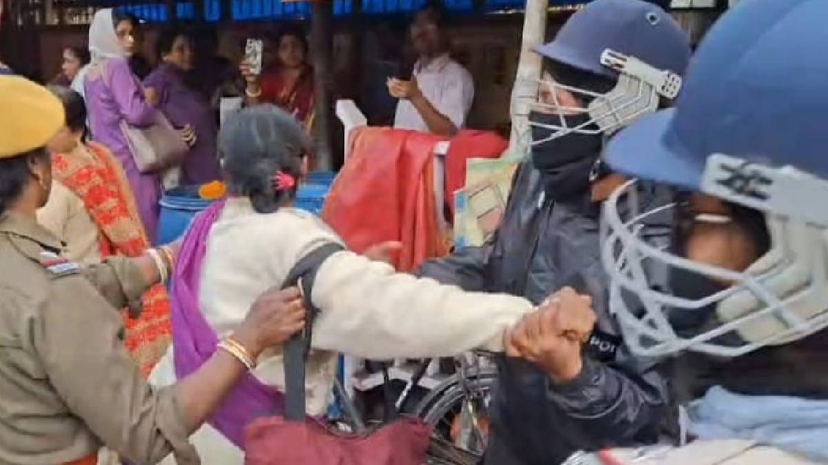 আশাকর্মীদের স্বাস্থ্যভবন অভিযান রুখতে তৎপর পুলিশ