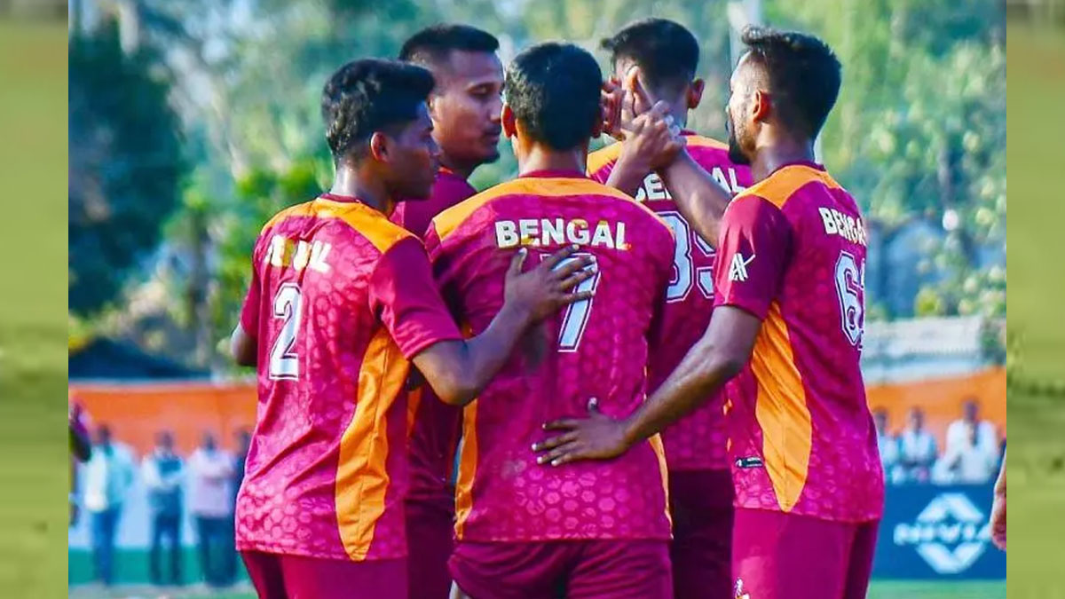 নিয়মরক্ষার ম্যাচে আটকে গেল বাংলা