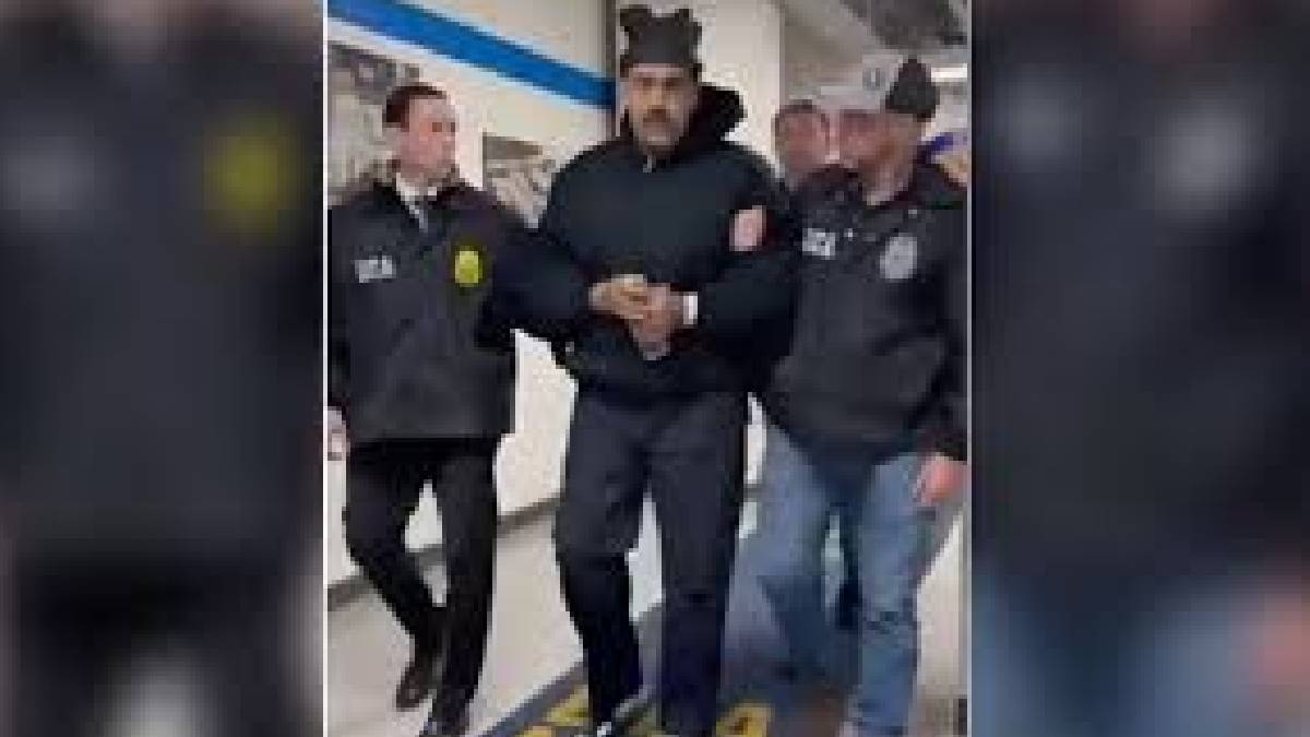 বন্দি হয়ে অপহৃত প্রেসিডেন্ট মাদুরো মুখে শোনা গেল হ্যাপি নিউ ইয়ার