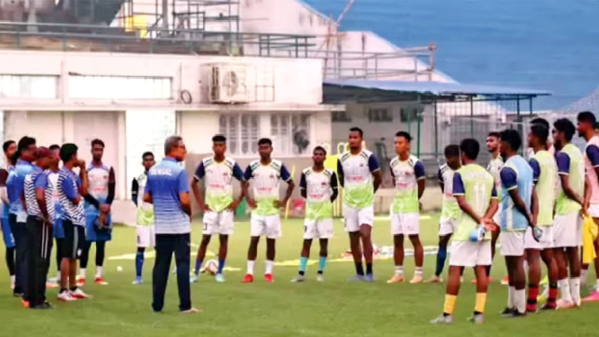 সন্তোষ ট্রফিতে প্রথম ম্যাচে নাগাল্যান্ডের সামনে বাংলা