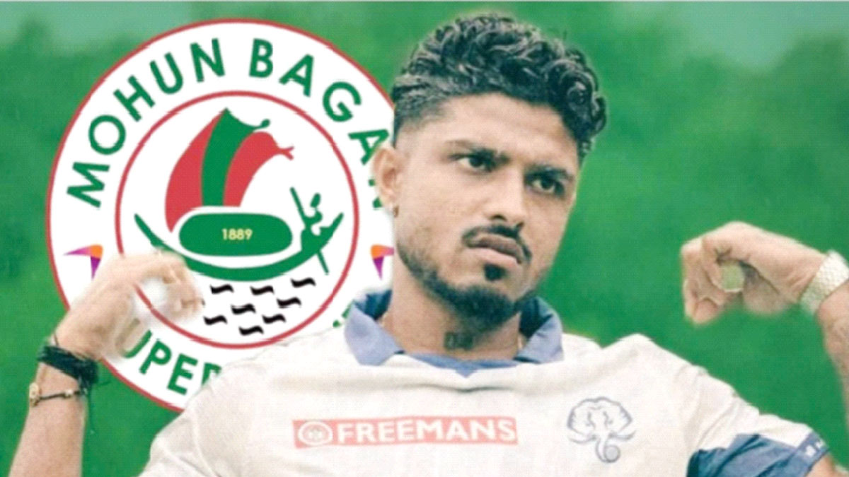 মোহনবাগানের অনুশীলনে আমে রানওয়াড়ে