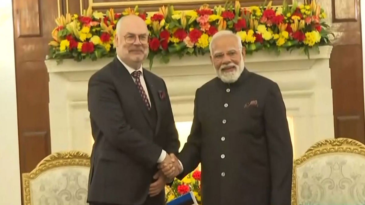 এআই সহযোগিতা ও প্রযুক্তি উন্নয়নে এস্তোনিয়ার রাষ্ট্রপতির সঙ্গে বৈঠক প্রধানমন্ত্রী মোদীর