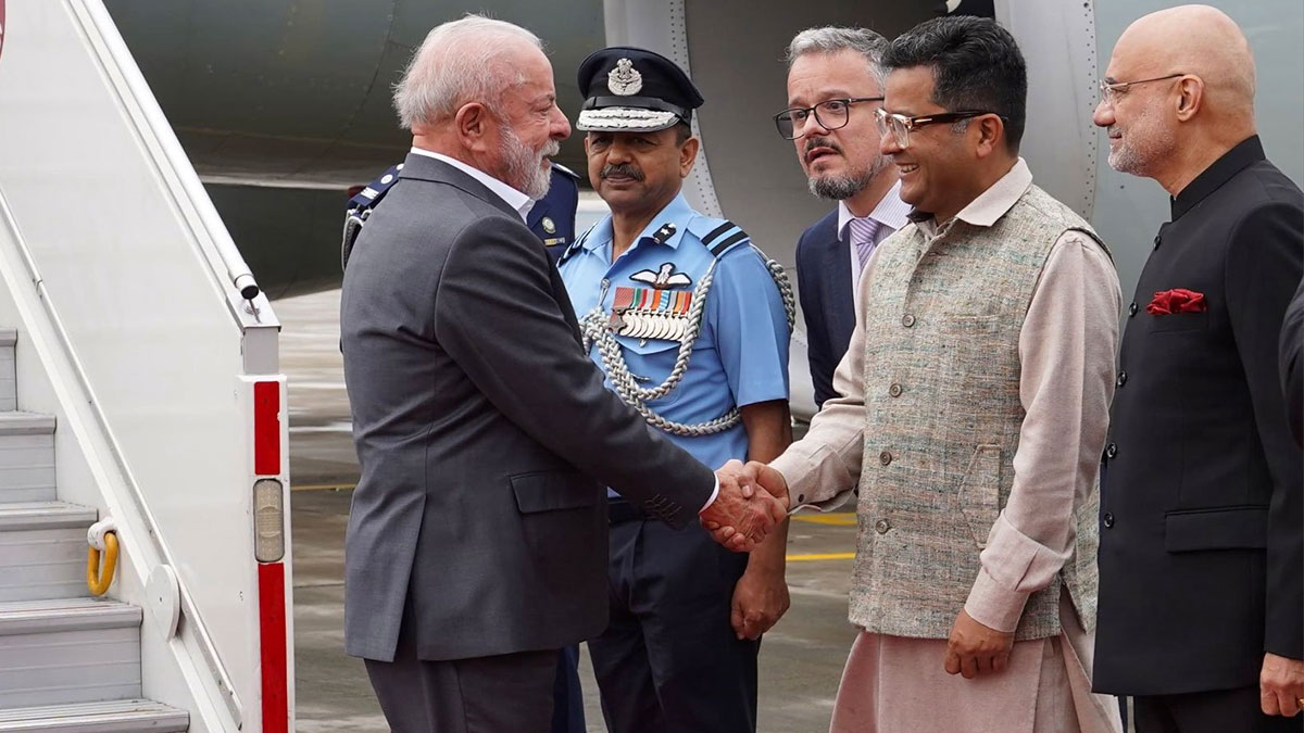ভারত সফরে ব্রাজিলের প্রেসিডেন্ট লুলা, কৃত্রিম মেধা সম্মেলনে অংশ নিয়ে সহযোগিতা জোরদারের বার্তা