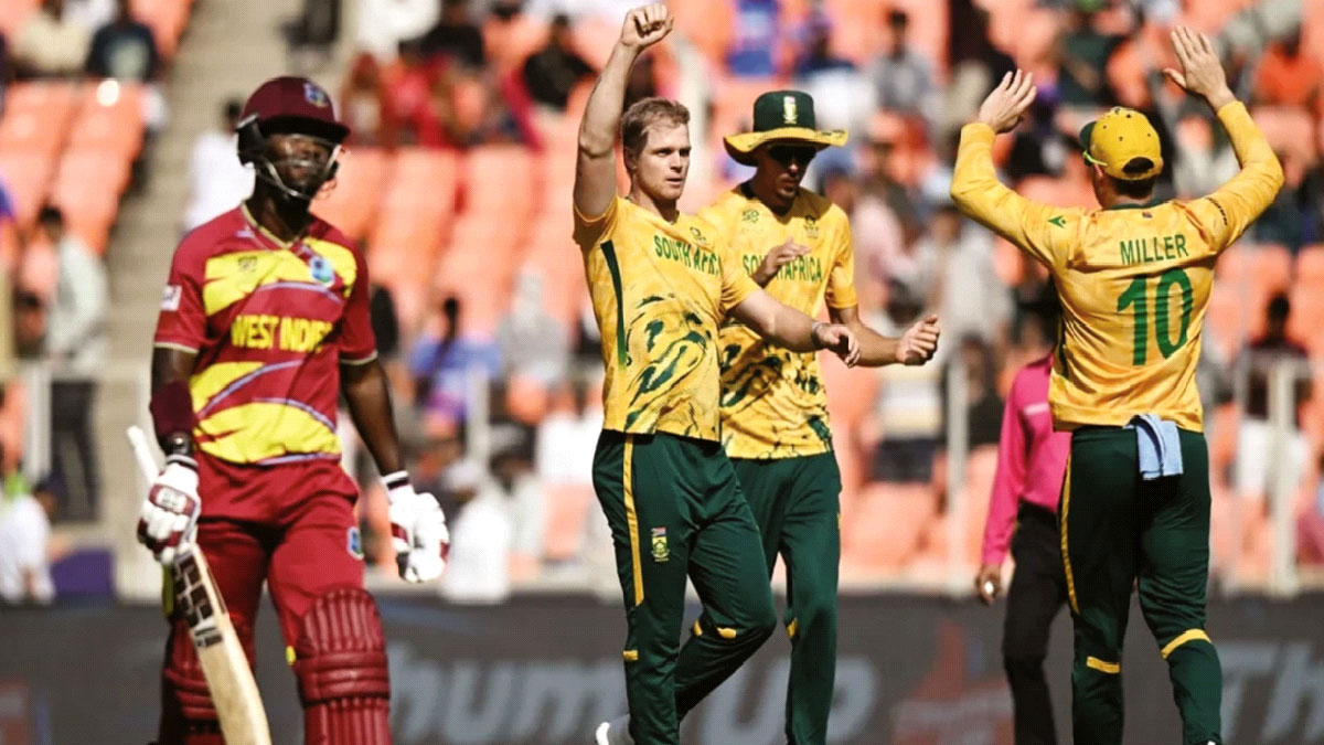 ওয়েস্ট ইন্ডিজকে পাত্তাই দিল না দক্ষিণ আফ্রিকা